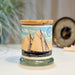 Vintage Postcard Collection Fisherman's Race candle