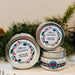 Wreath Design on Custom Candle Tins