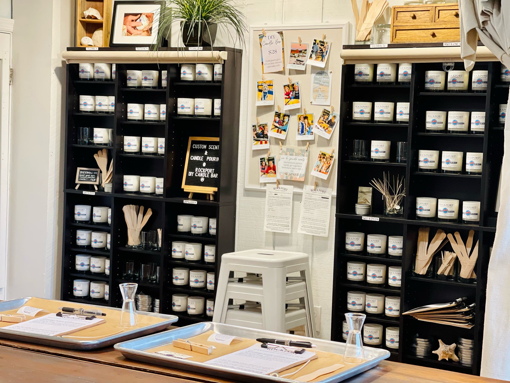 Pour Your Own Candles at Rockport Candle Company