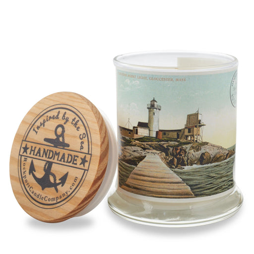 Vintage Postcard Collection Eastern Point Light Candle